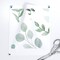 Eucalyptus Leaves Foliage Mint Green Watercolor Botanical Blue Watercolour Greenery Aquarelle Cool Tones Seeded Eucalyptus Custom Removable Wallpaper by Spoonflower Peel & Stick Wallpaper 2FT Wide